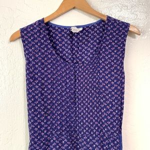 April Cornell Vintage Rayon Sleeveless Dress